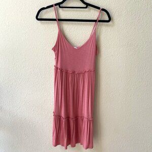 Pink Rose, size M, pink tank dress, like new